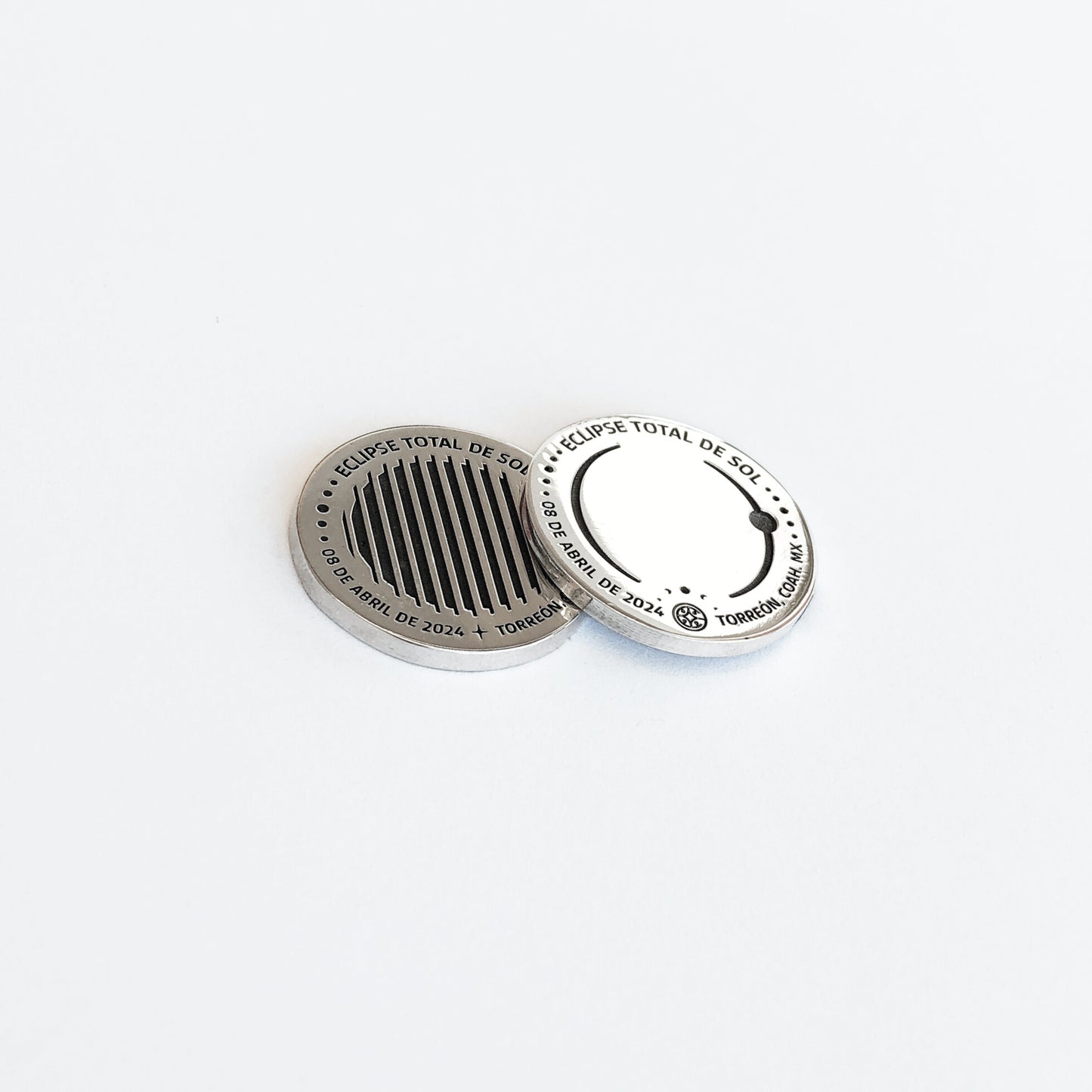 MONEDA DE COLECCIÓN DEL ECLIPSE TOTAL DE SOL 2024