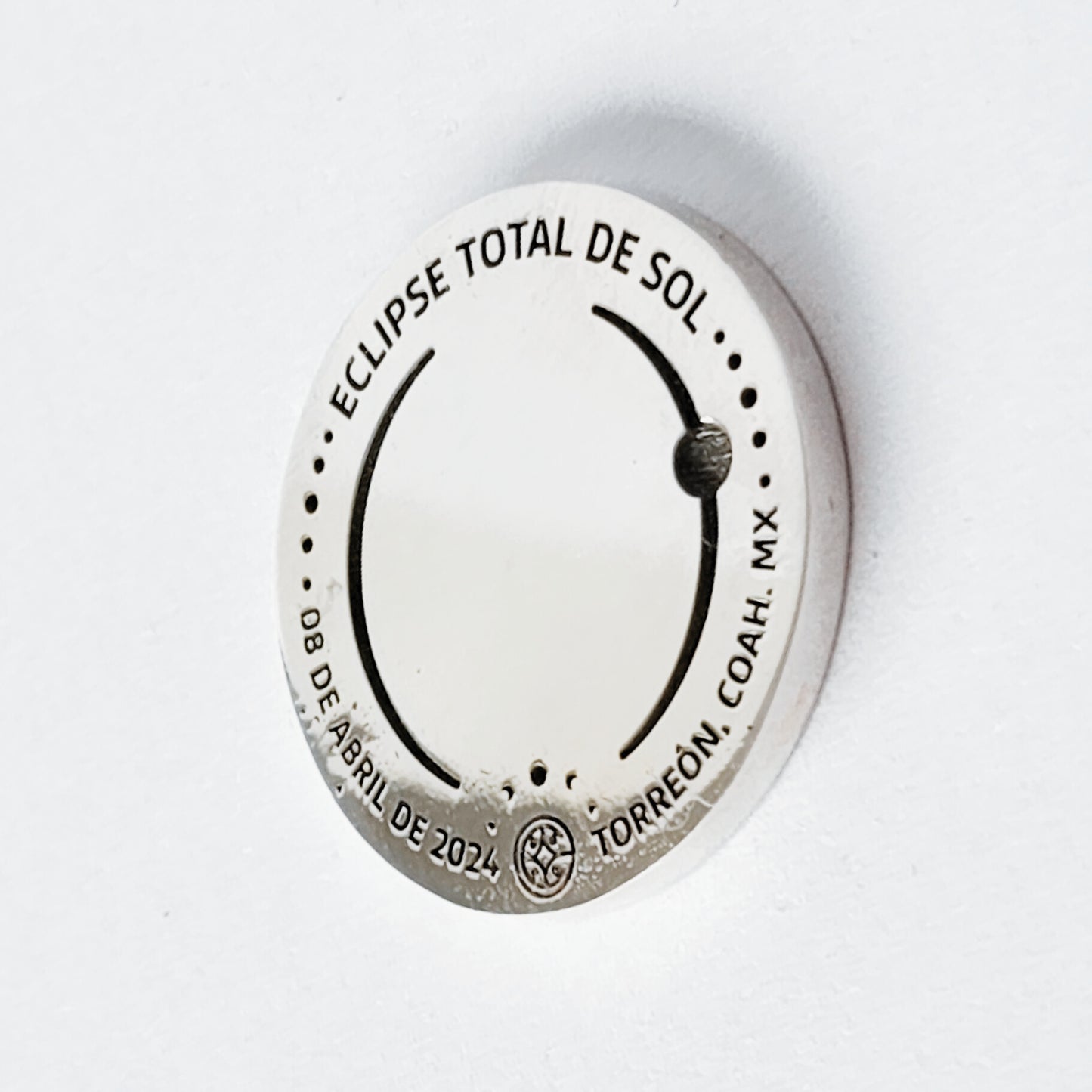 MONEDA DE COLECCIÓN DEL ECLIPSE TOTAL DE SOL 2024