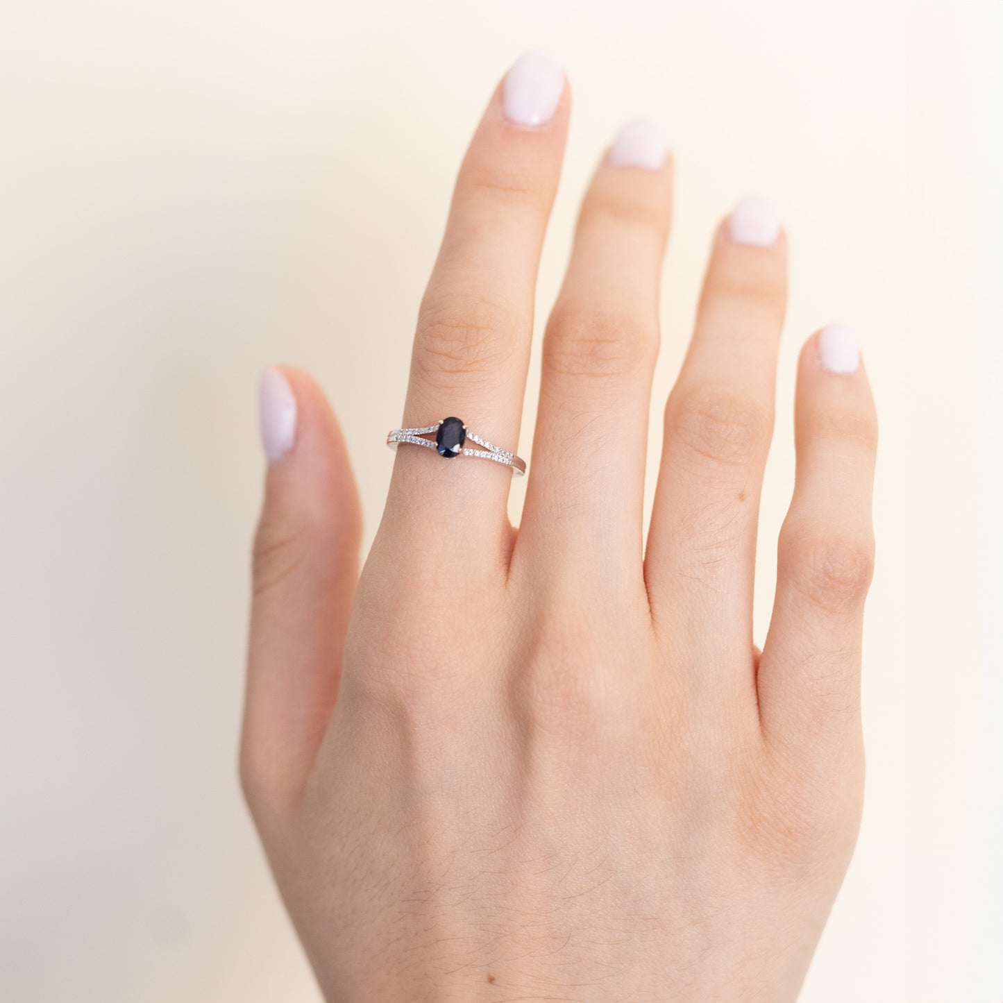 Anillo Accent Zafiro