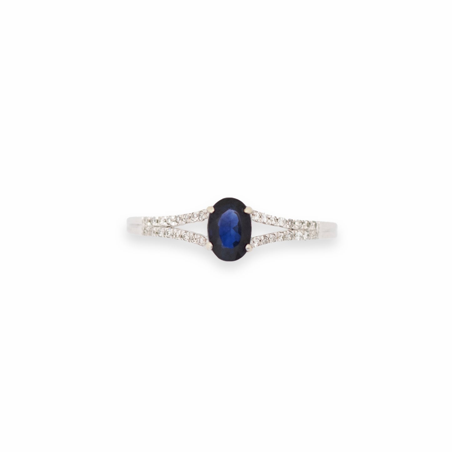 Anillo Accent Zafiro