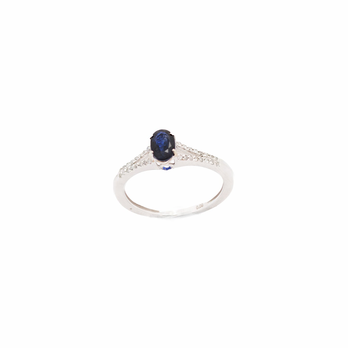Anillo Accent Zafiro