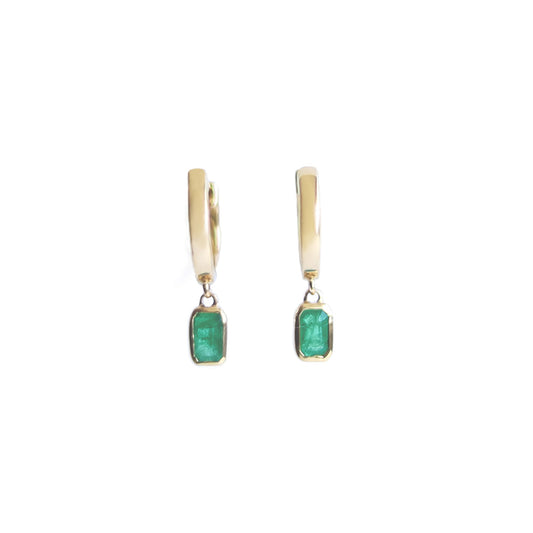 Aretes Lush Esmeralda