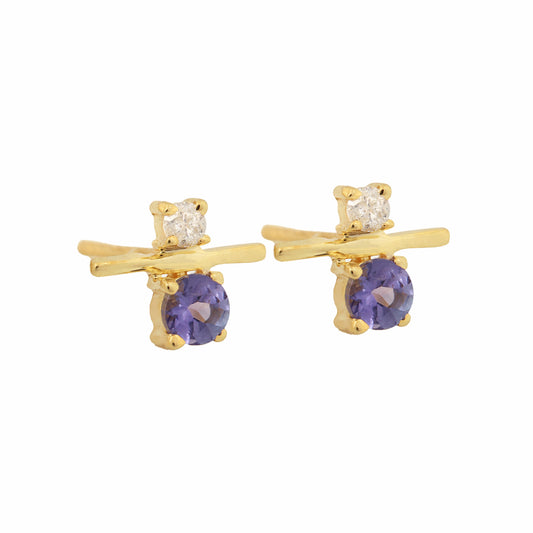 Aretes Stud Barra