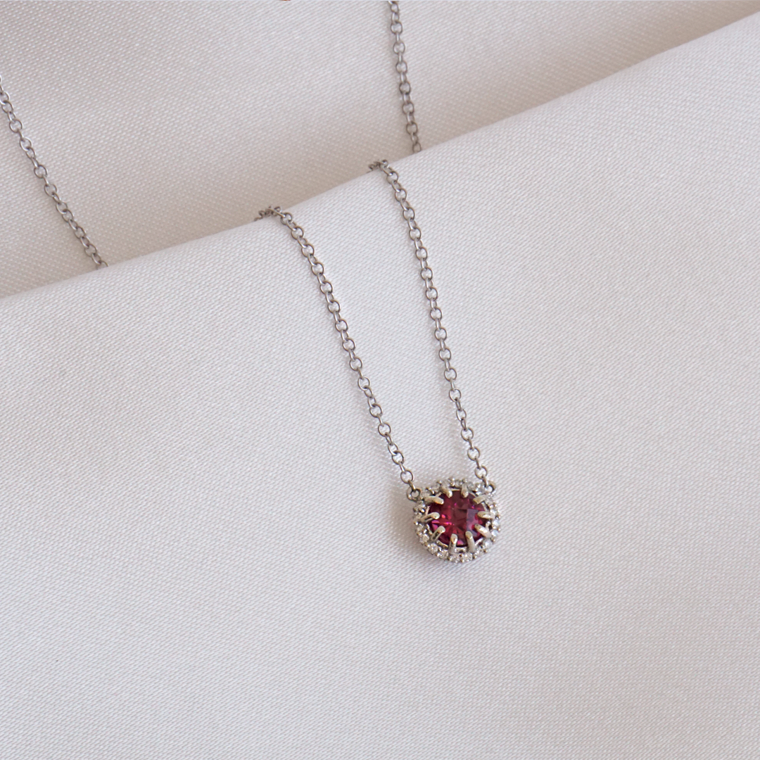Collar Pink Tourmaline