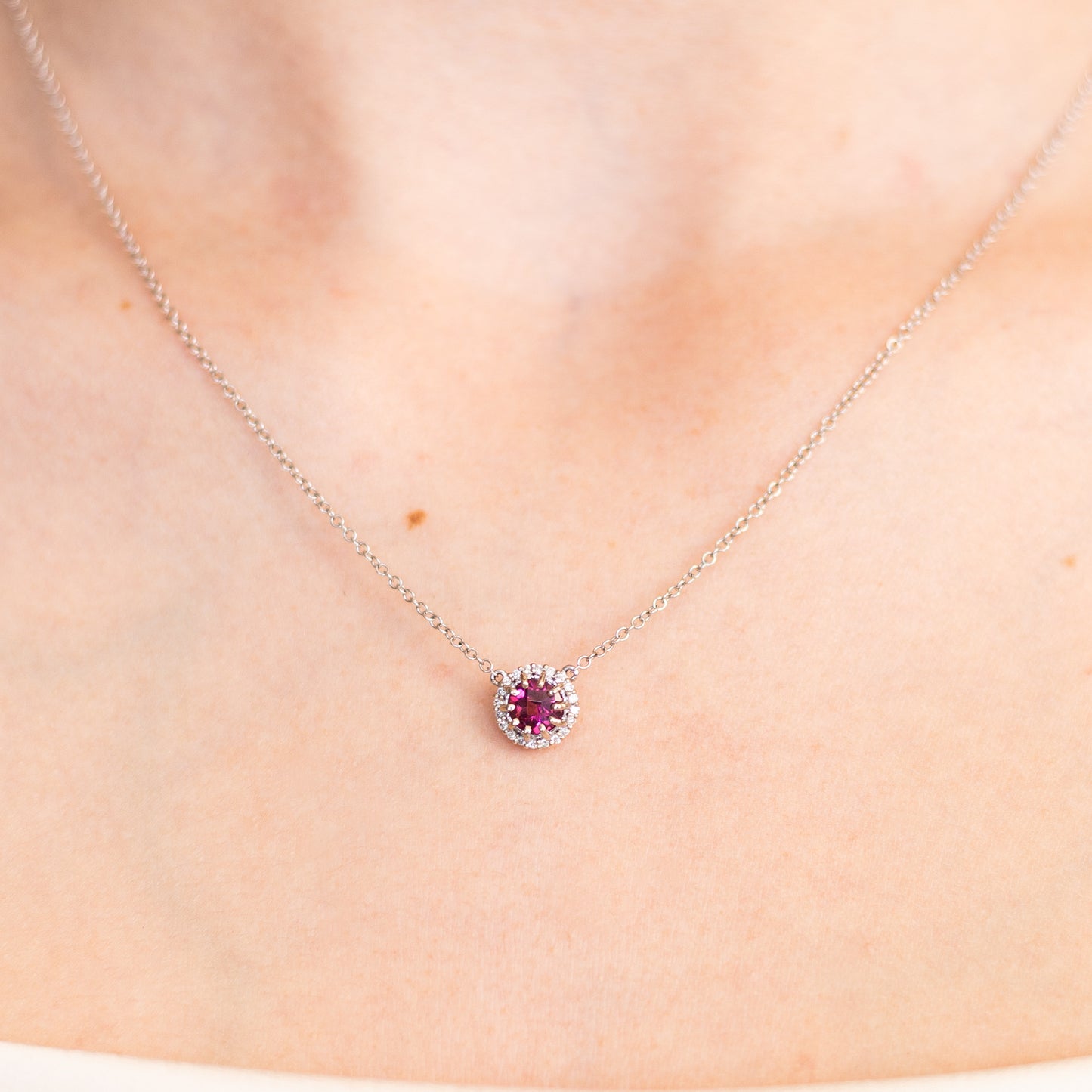 Collar Pink Tourmaline