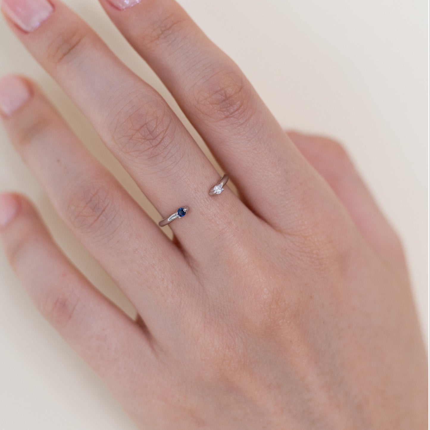 Anillo Open Blanco